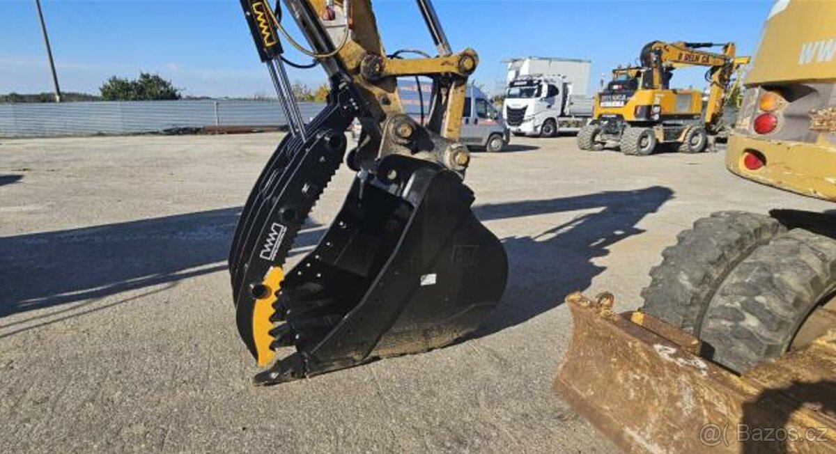 Hydraulický pridržovací prst na bagr, rýpadlo CAT a jiné - 19