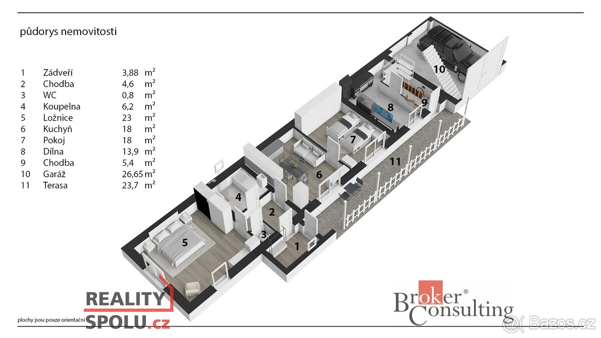 Prodej, domy/rodinný, 144 m2, Poděbrady III, 29001 Poděbrady - 19