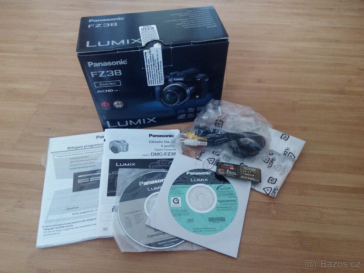 Superzoom Panasonic Lumix DMC-FZ38, komplet příslušenství - 19