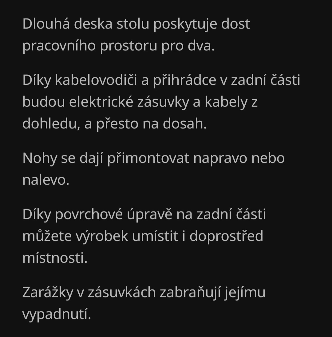 Psací stůl Ikea Micke - 19