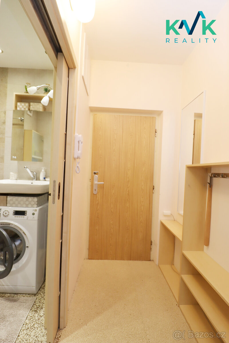 Prodej světlého bytu 1+1 po rekonstrukci – kompletně vybaven - 19