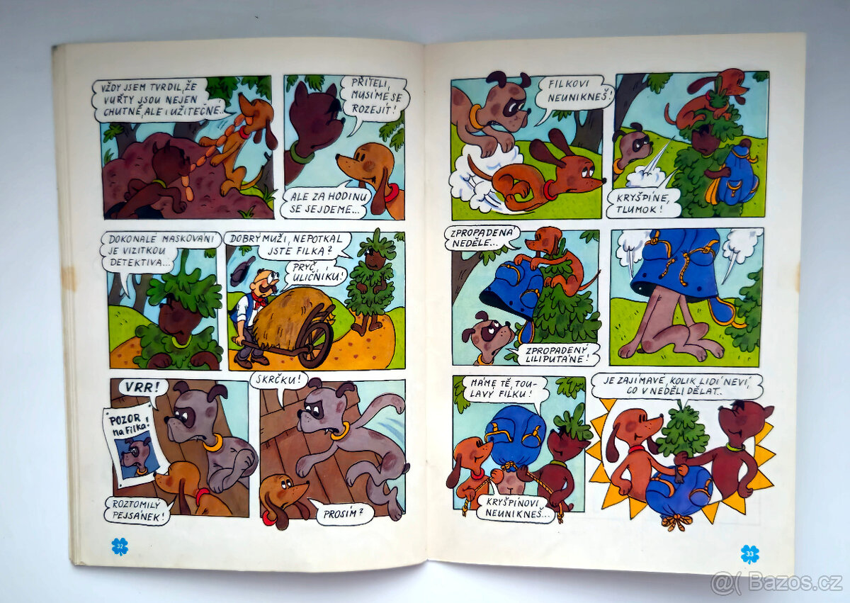 Čtyřlístek č. 28 - Boj o zlato - Original - NELUŠTĚNÝ - 19