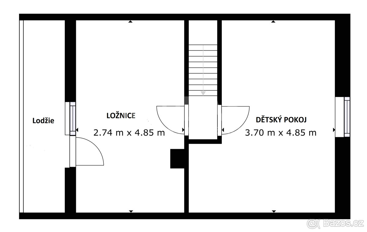 Sadská, prodej chaty 3+1 46,5 m2 + garáž 19 m2, na pozemku 3 - 19