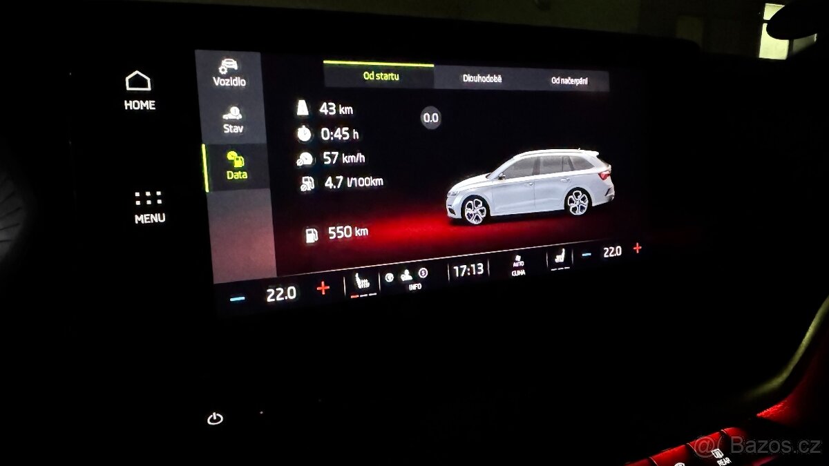 Octavia 4 RS, 2.0 TDI, DSG, ACC, Lane, Columbus m.r.2022 - 19