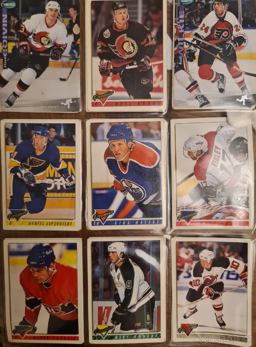 Hokejové kartičky NHL, inzerat 1z2 - 19