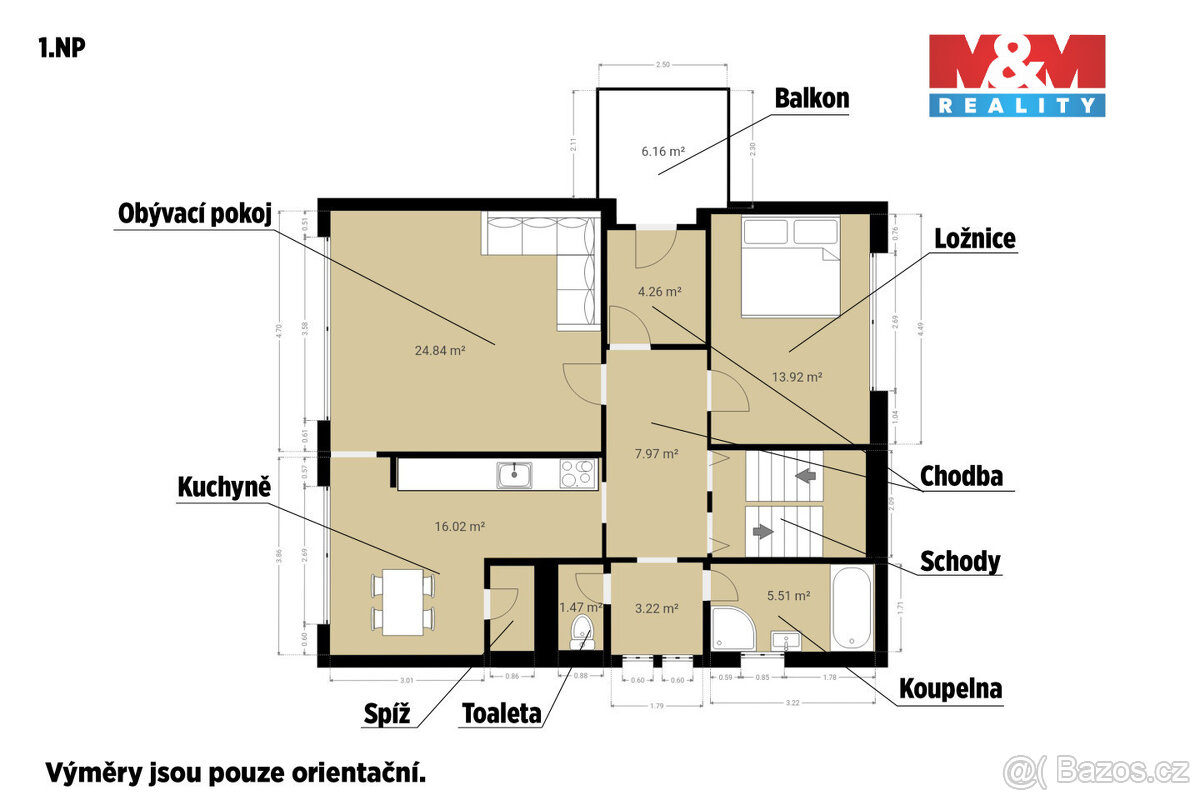 Prodej rodinného domu, 266 m², Skašov - 19