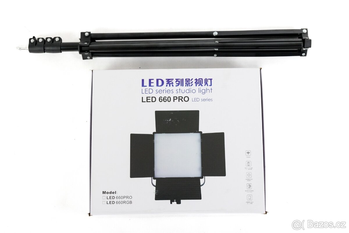 Profesionální LED světlo 660 PRO – 60W s regulací CRI 97+ - 19