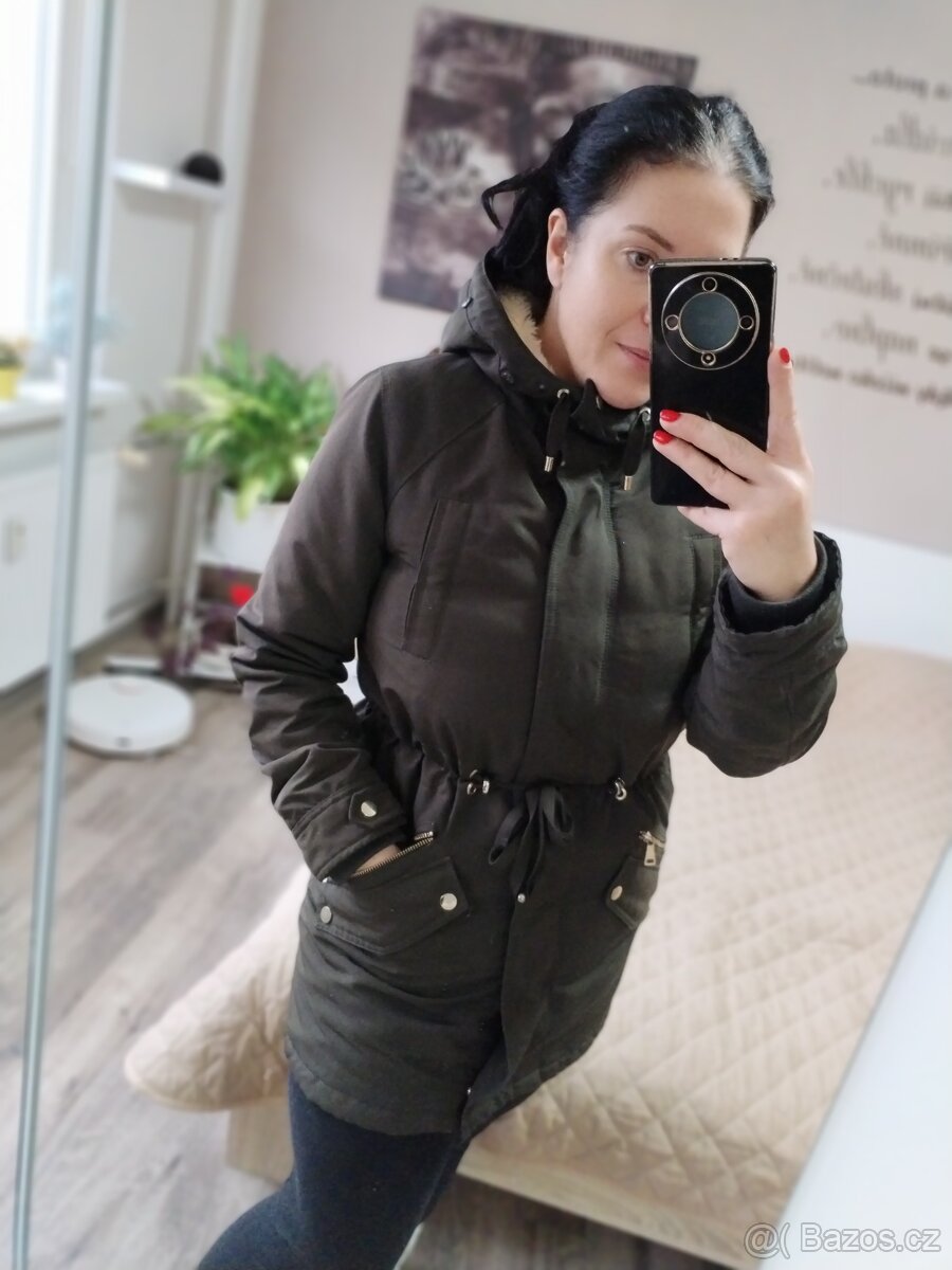 Dámský kabátek M 38 podzimní zimní jarní - 19