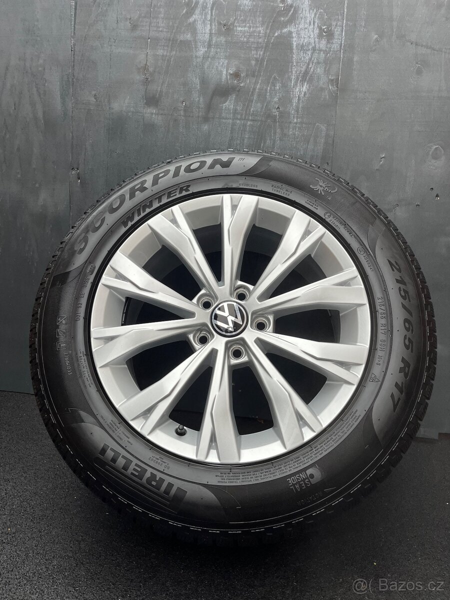 Originál alu 5x112 VW Tiguan 215/65/17 “Montana” - 19