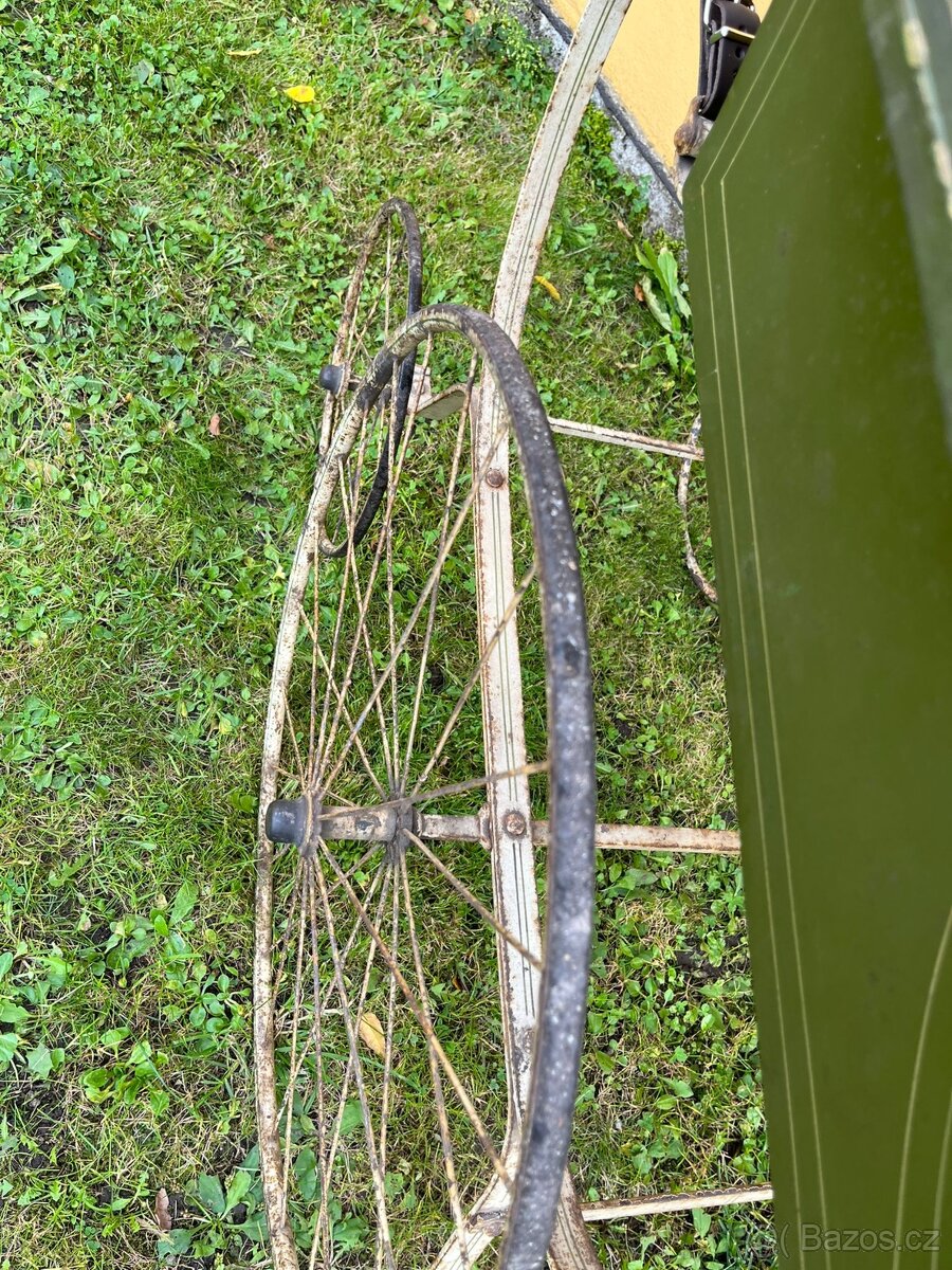 Starožitný kočárek pro dítě č. 1500 REZERVOVÁNO - 19