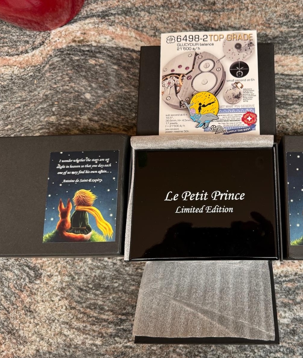 Malý Princ Individuál Řemeslné Hodinky, limited 3ks, nové - 19