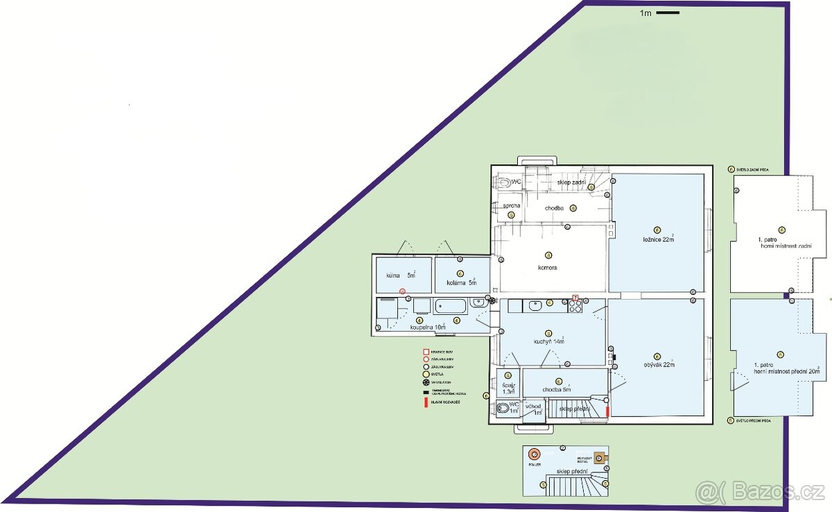 Prodej rodinného domu 5+1, 174 m², pozemek 476 m², Pardubice - 19