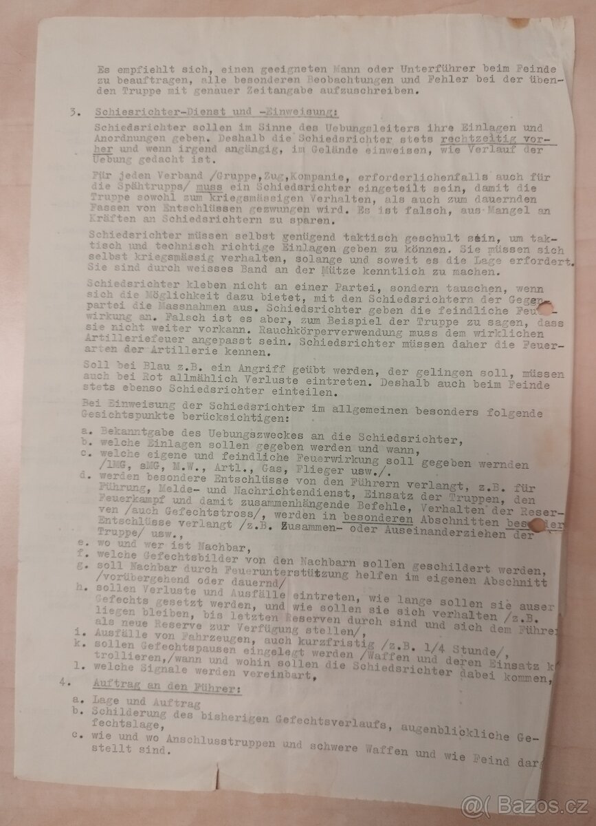 DOKUMENTY PO GENERÁL SS BERNHARD VOSS 1 - 19