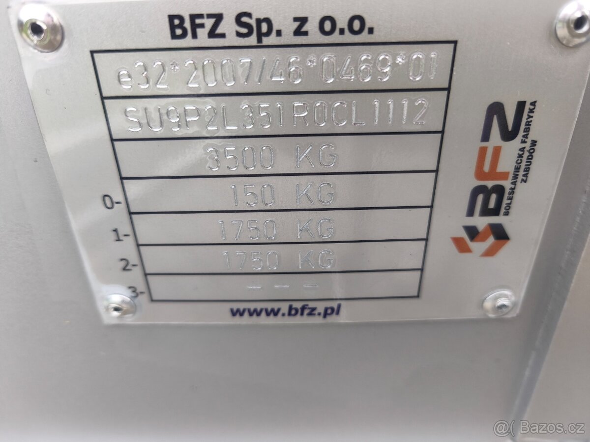AUTOPŘEPRAVNIK BFZ 3500KG-PROFESIONALNI VLEK - 19