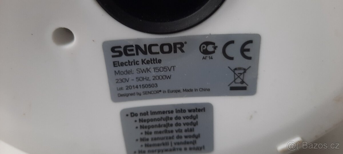 Rychlovarné konvice Tefal,Philips,Sencor - 19