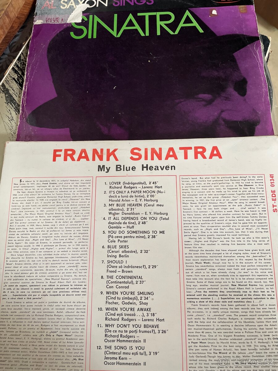 2 kusy LP Sinatra - 19