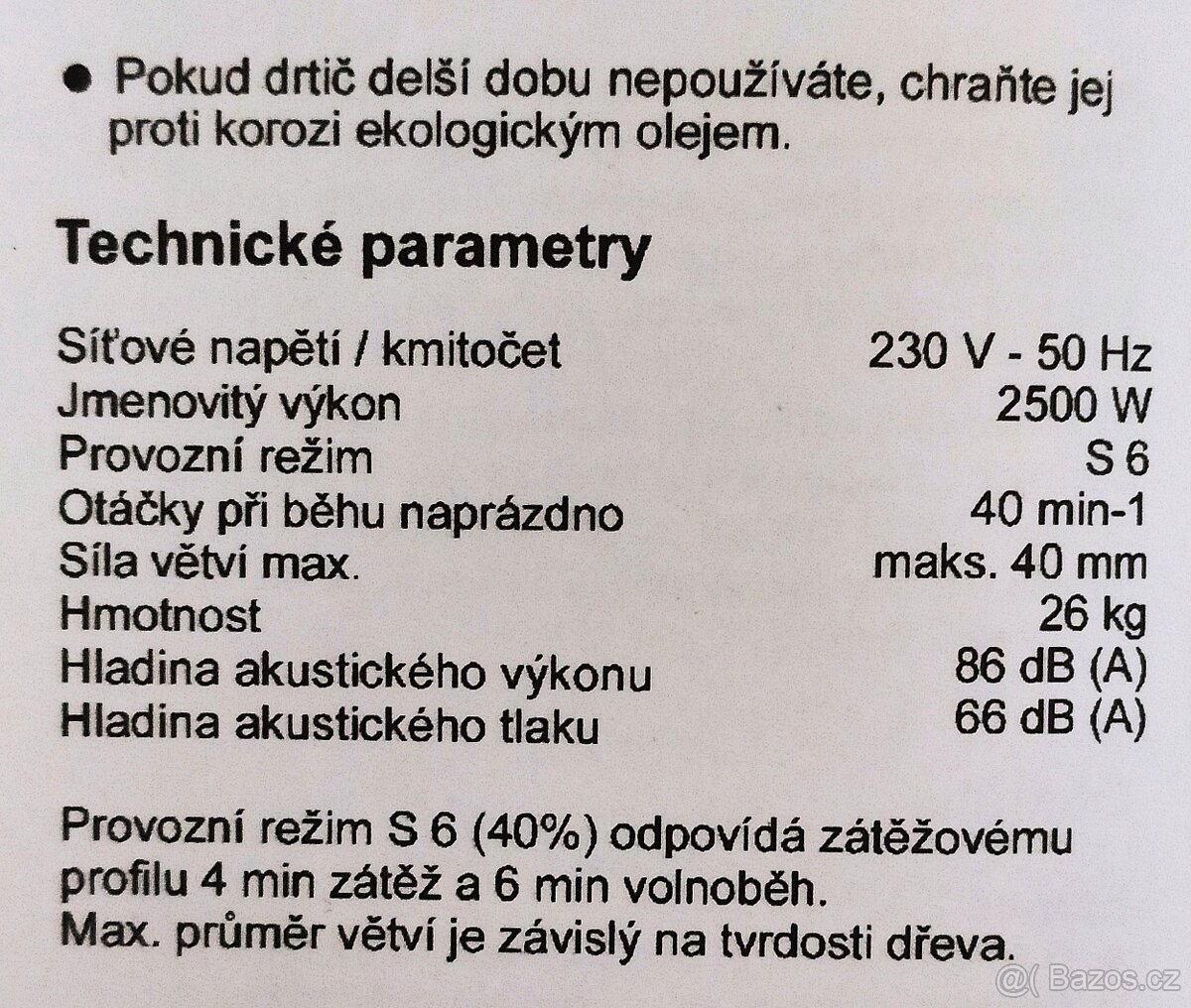 Elektrická BEZHLUKOVÁ řezačka drtič štěpkovač - 19