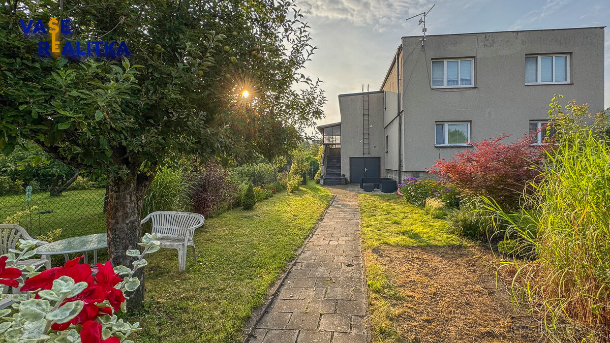 Prodej, byt 3+1 plus garáž a zahrada, Hranice, ul. Tyršova - 19