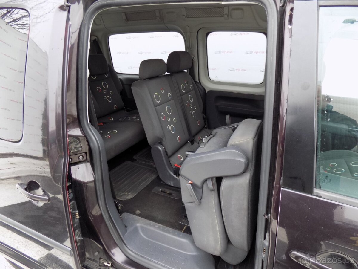Volkswagen Caddy 2.0i/MAXI/CNG/7.Míst/klima/ - 19