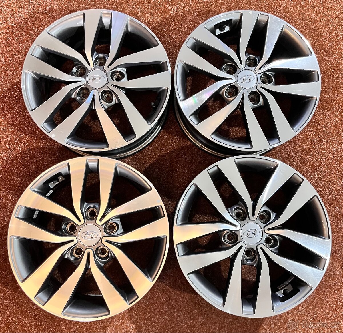 5x114.3 R16 originál disky Hyundai i30 - 19