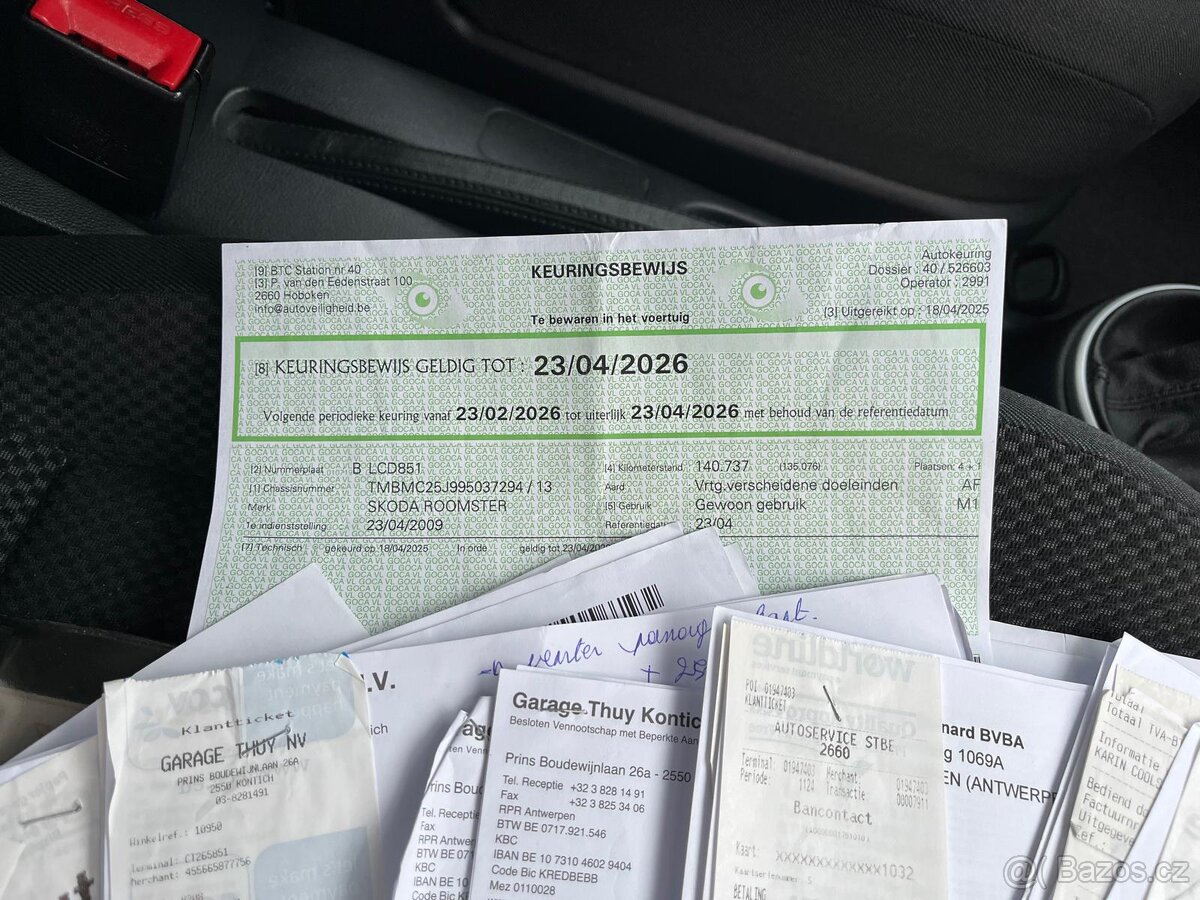 ŠKODA ROOMSTER 1. 4 MPI GARANTUJEME KM 141.150 km - 19