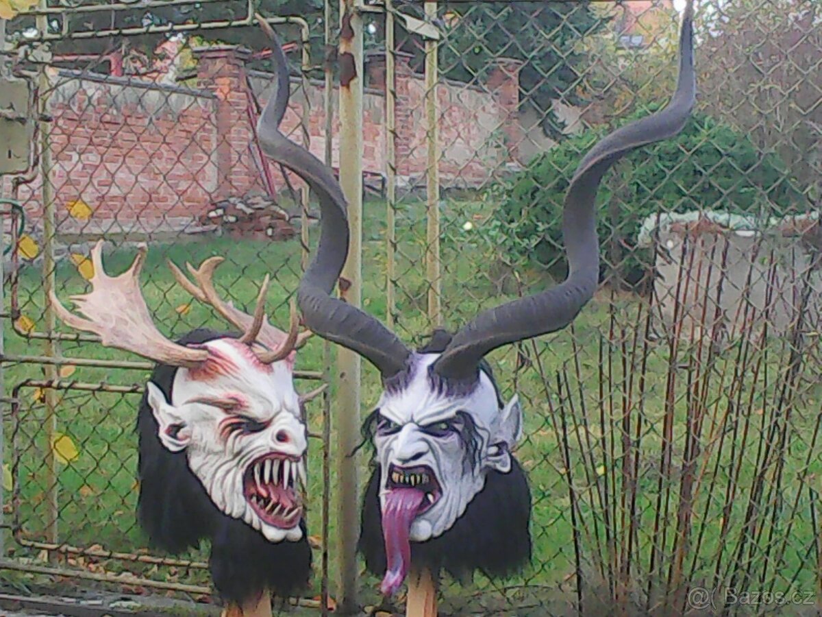 Výroba Krampus masky - 19