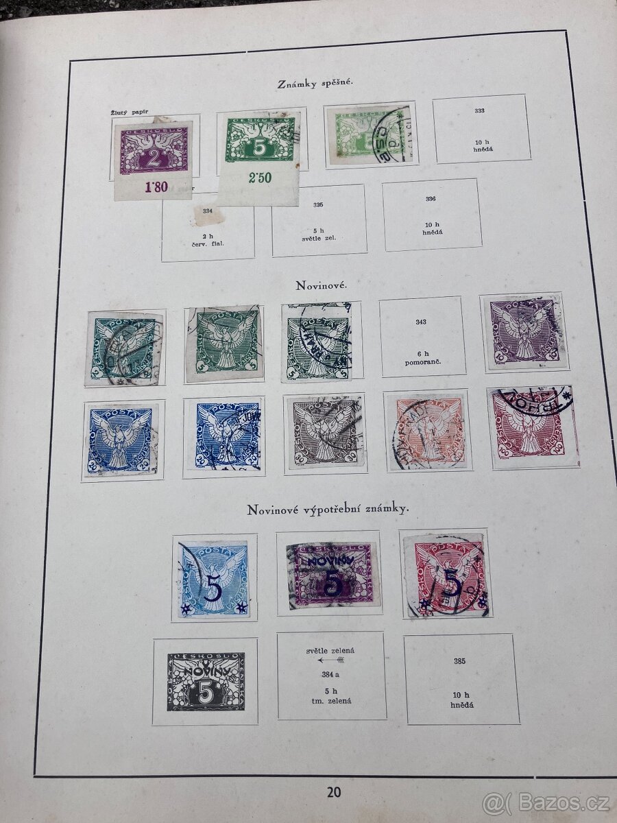 Sbírka poštovních známek. - 19
