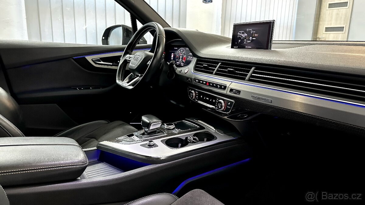 AUDI SQ7, 4.0 V8T, výbava, bez nehod, prav.servis ČR - 19