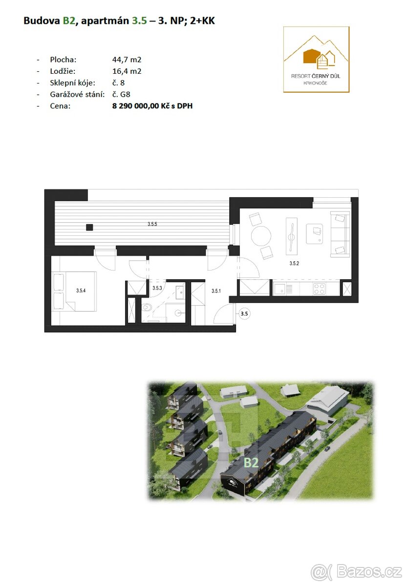 Resort Černý Důl, ev.č. N07812 - 19