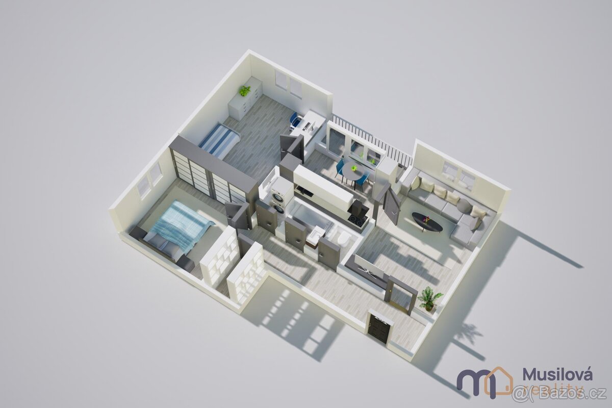 Prodej bytu 3+1 80 m2 - 19