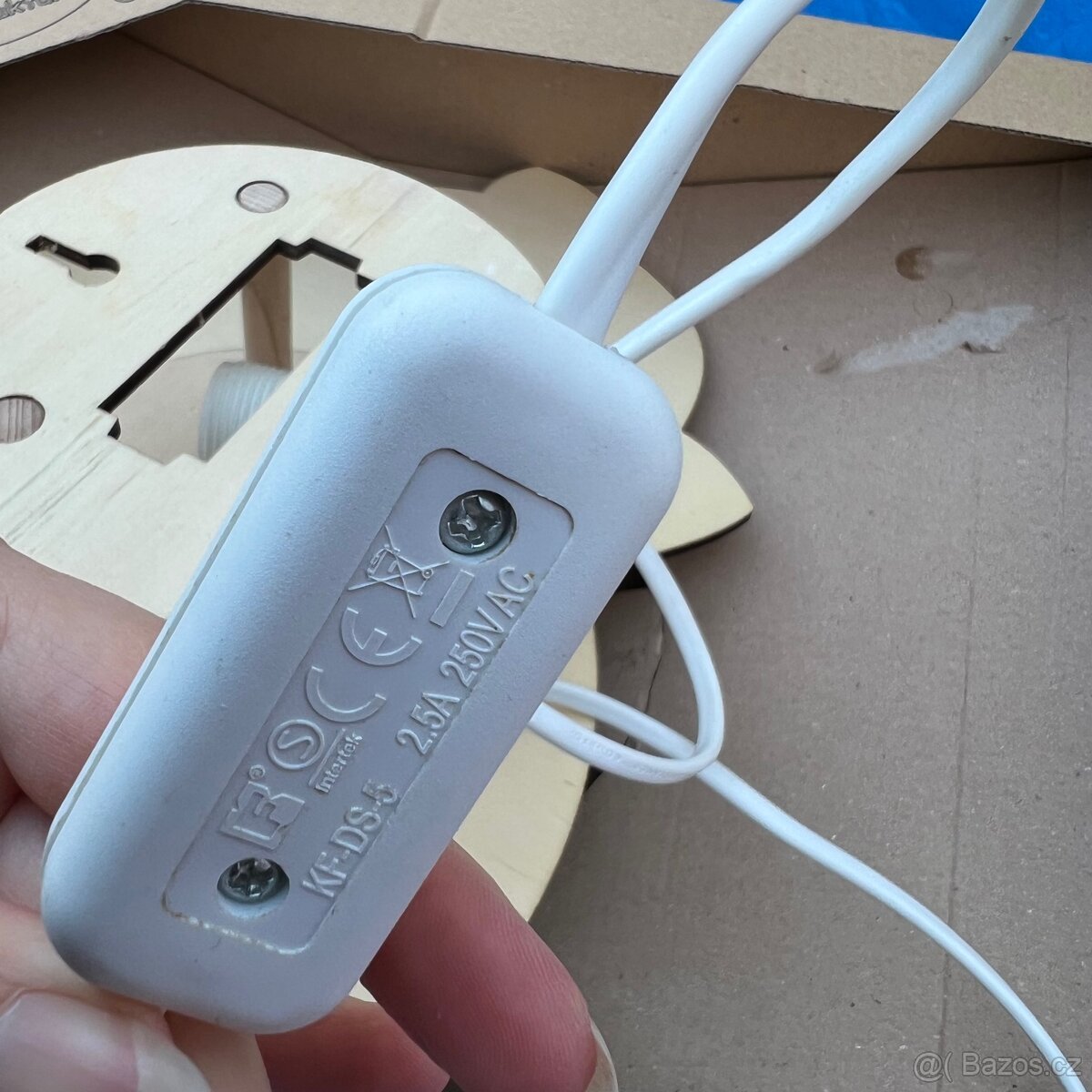 Nástěnná lampička krtek v peřince - 19