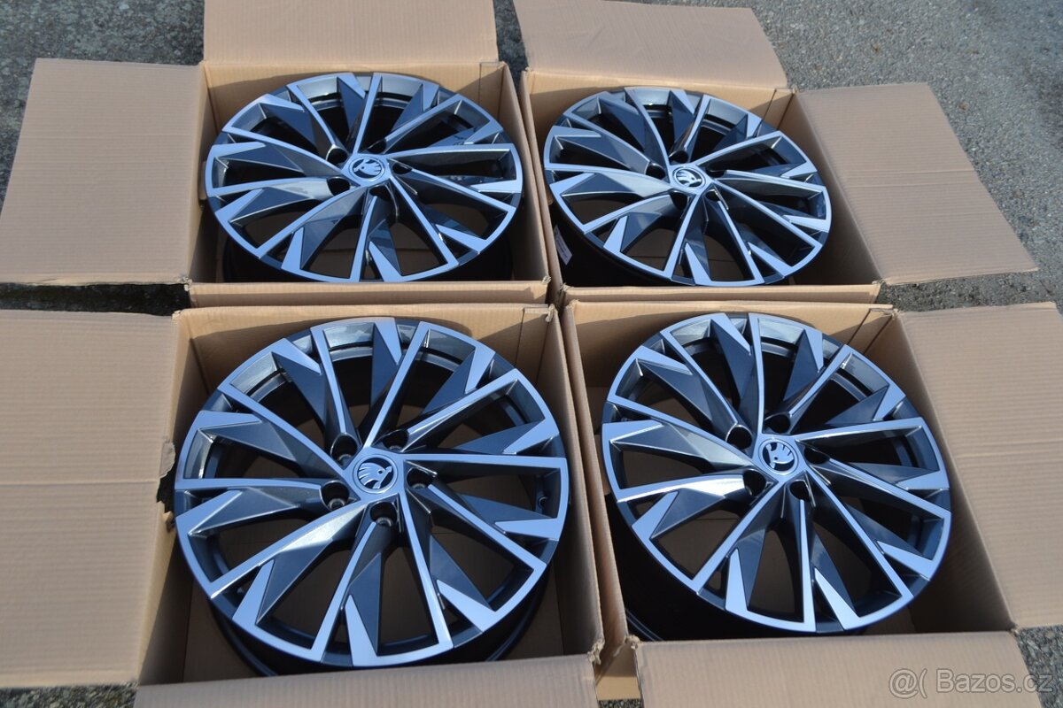 Škoda Karoq/Seat Ateca- NOVÉ 18 Alu disky 7Jx18 ET45, - 19
