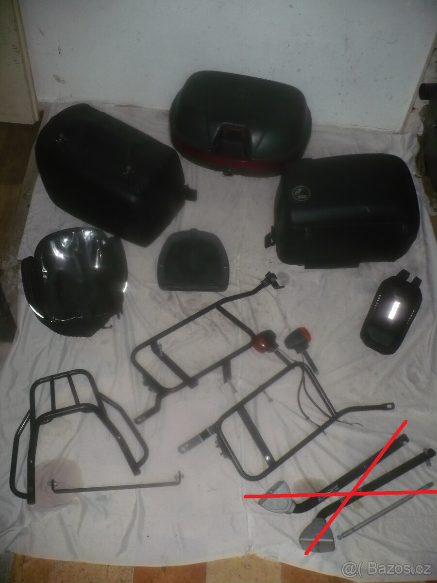 řídítka,padáky,zrcátka,světla,řetězy,páčky - 19