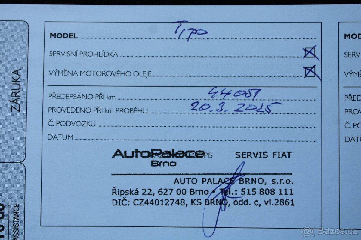 Fiat Tipo 1,0 FireFly NOVÉ V ČR,1.MAJ,2022 - 19