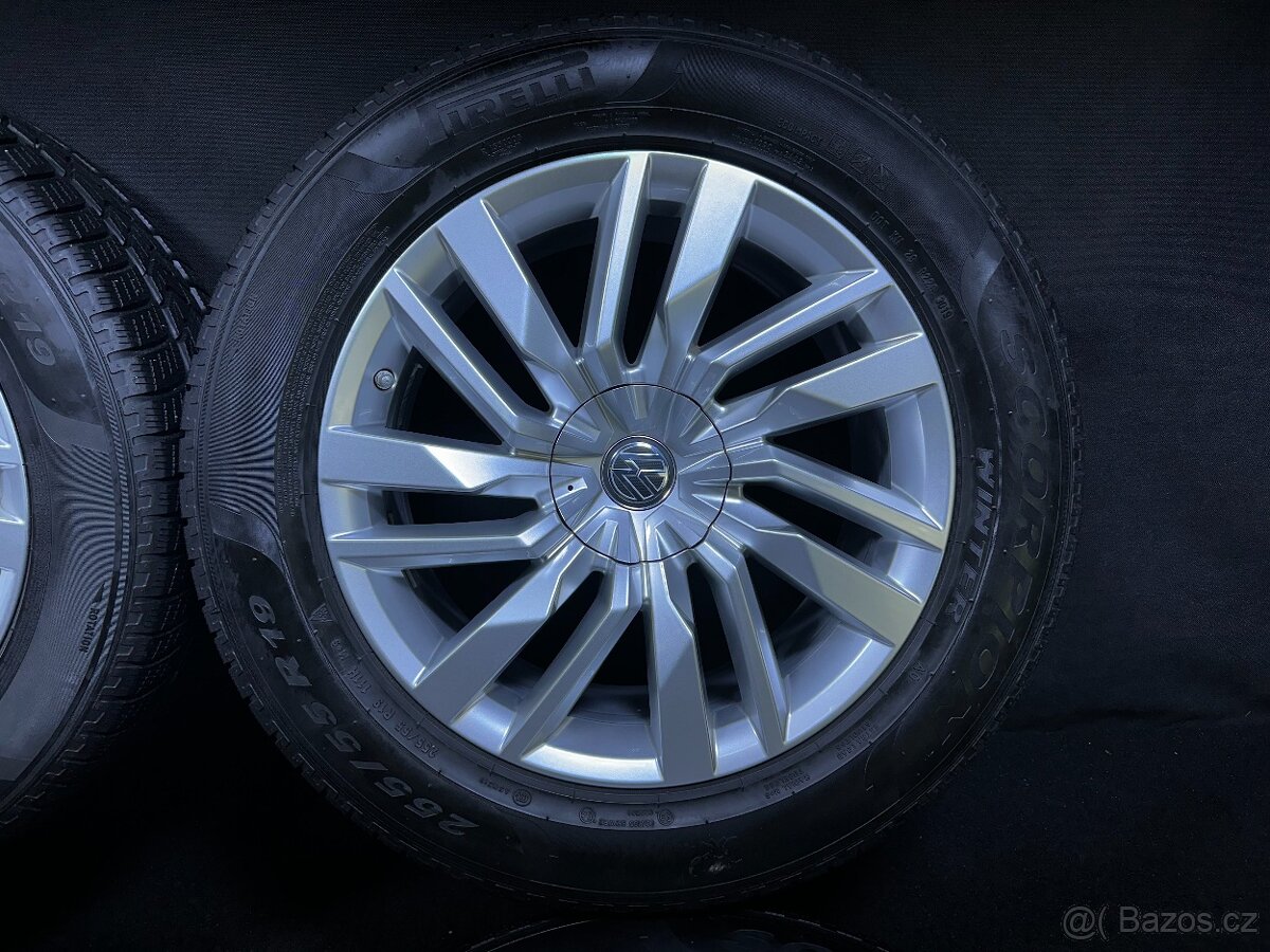VW Touareg 3 CR7 Zimni kola 255/55 R19 pneu Pirelli Scorpion - 19