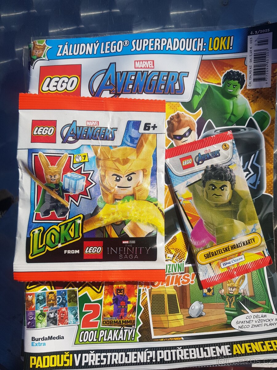 Lego časopisy s hračkou lego od marvel dc star wars atd - 19