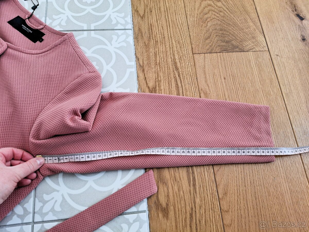 PC 1500 Kč Nový starorůžový kabátek Vero Moda L na druky - 19