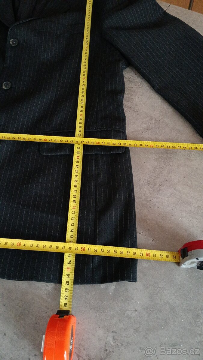 Luxusní pánský oblek Paolo Negrato vel.L - 19
