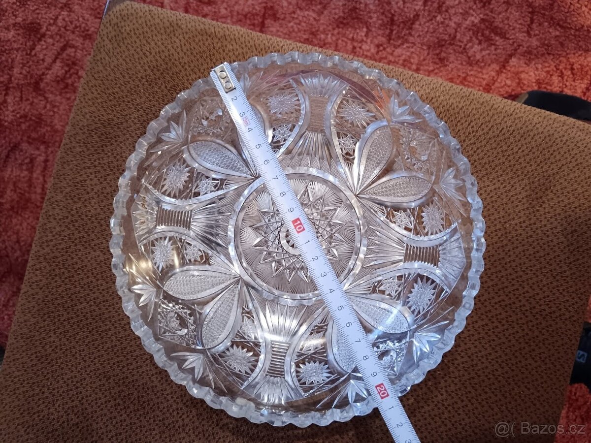 Obrovský set broušeného křišťálového skla (40+ ks) - 19