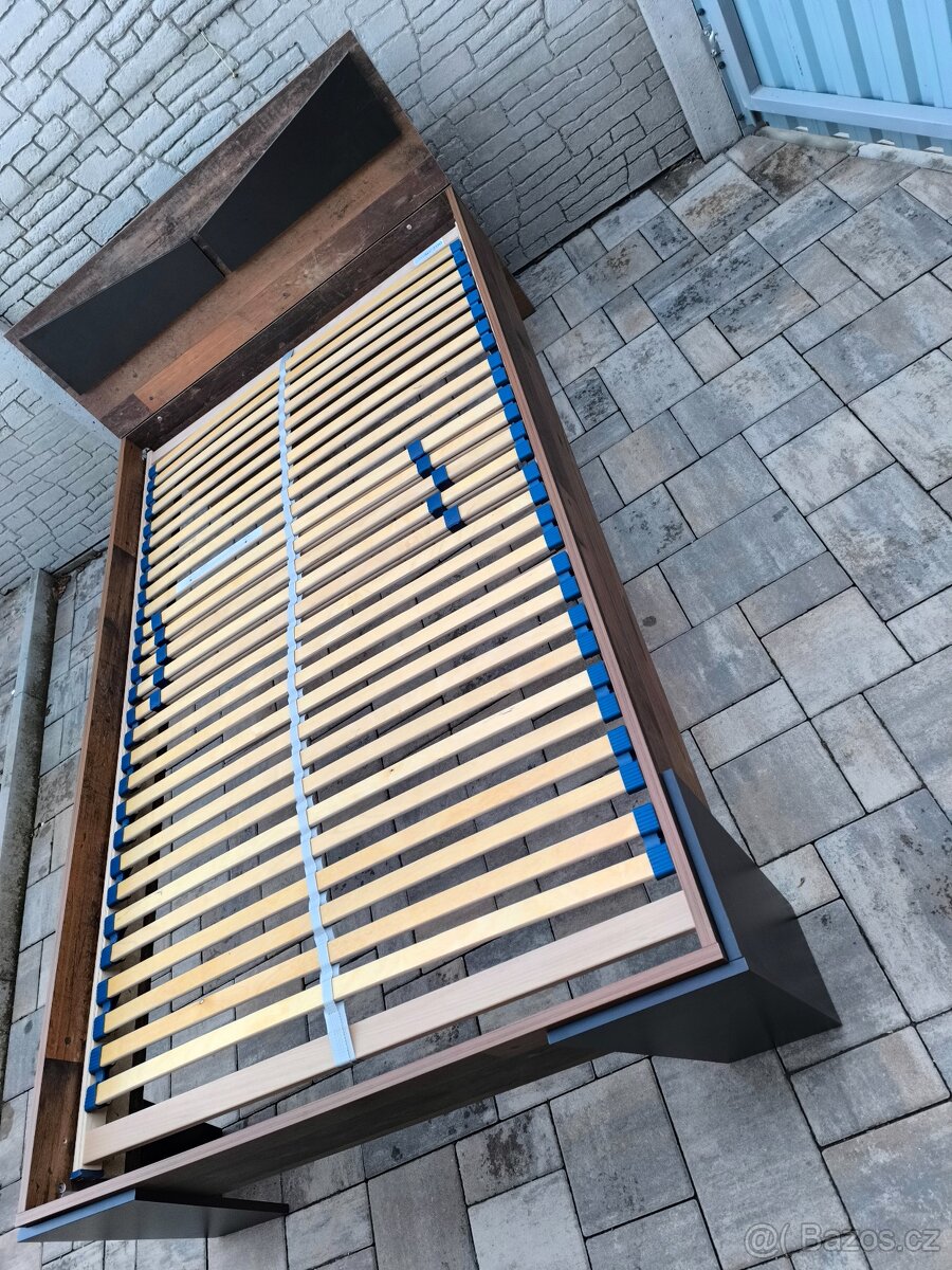 Prodám postel + Matrací 120cm x 200cm - 19