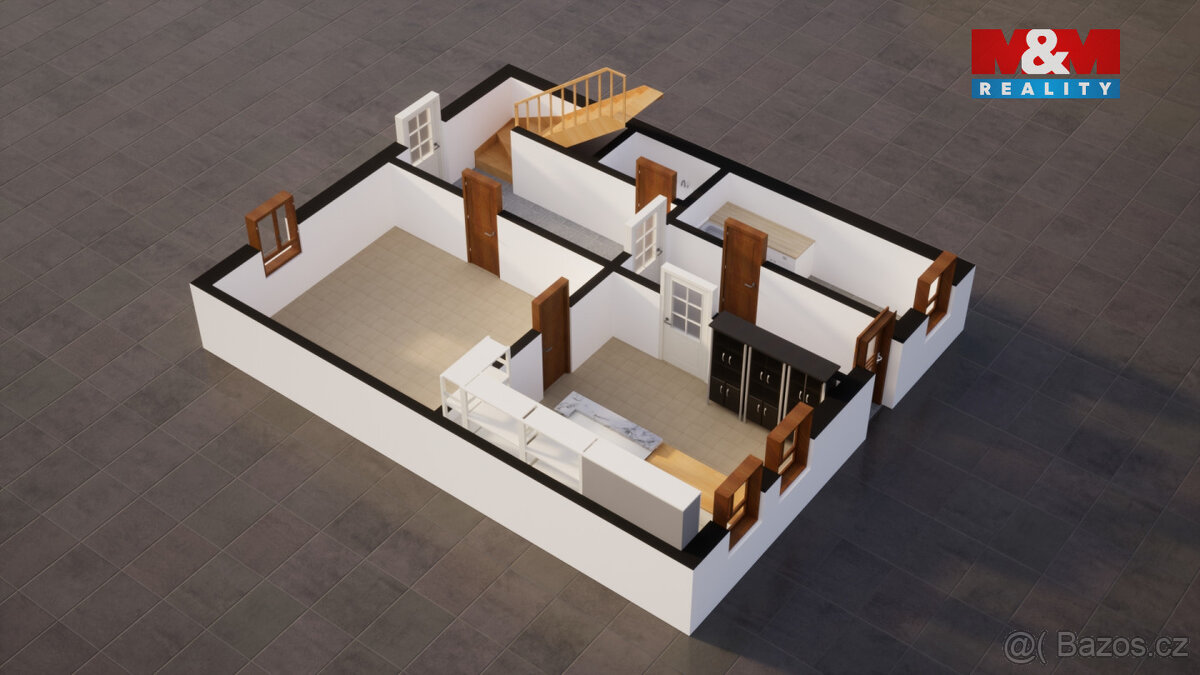 Prodej nájemního domu, 196 m², Frýdlant, ul. ČSA - 19