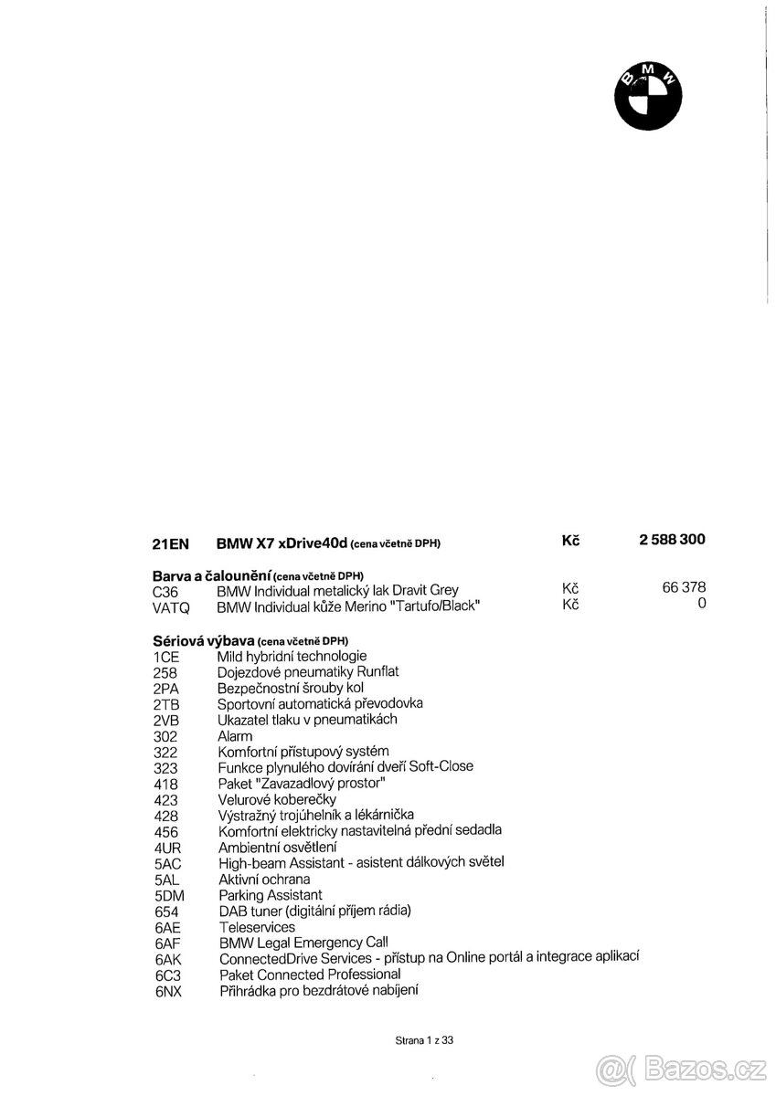 BMW X7 40d xDrive M Paket LASER HUD SKY LOUNGE TAŽNÉ - 19