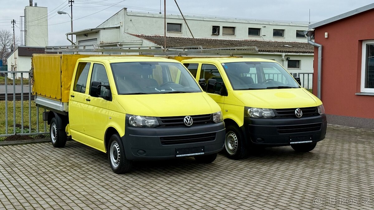 Volkswagen Transporter valník /2.0TDi/84kW/KLIMA/6MÍST/DOKA/ - 19