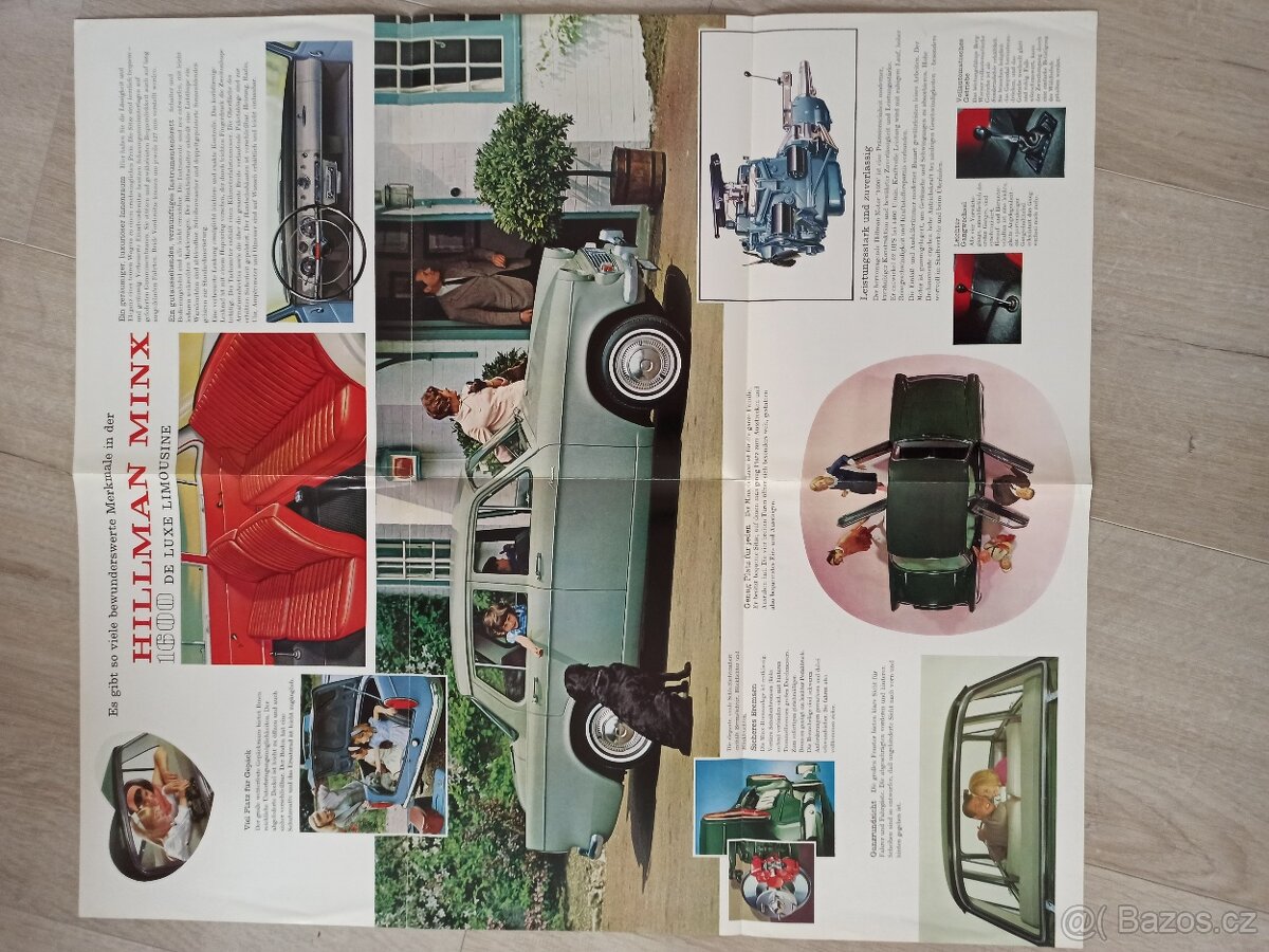 Prospekty Hillman, Ford Anglia, Austin, Morris, MG. - 19