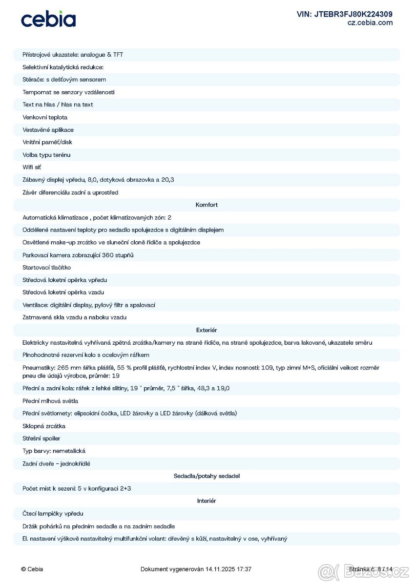 TOYOTA LANDCRUISER() 2.8 D-4D 150 kW Executive AT 5dv. - 19