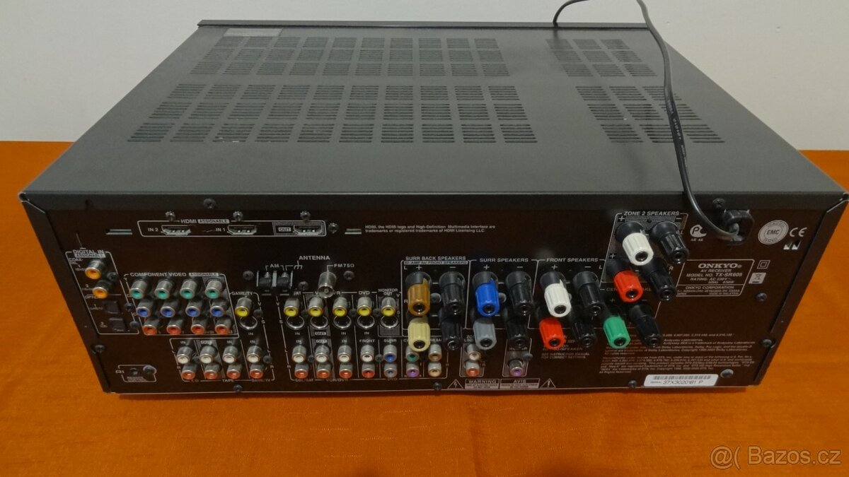 ONKYO TX-SA605 receiver s dekodérem Dolby Digital Plus, - 19