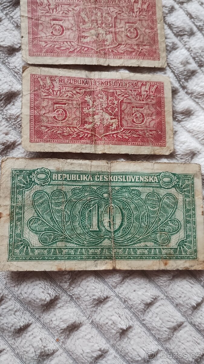 Bankovky -3 kusy - 19