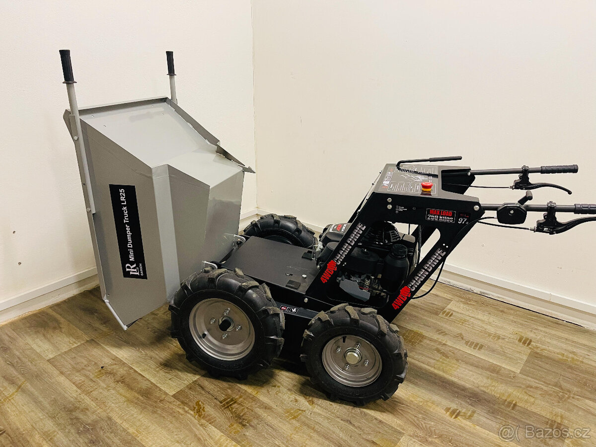 Motorové kolečko LR Garden LR25 mini dumper - 19