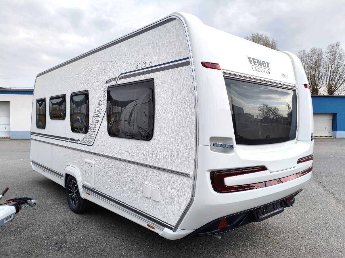 Obytný přívěs Fendt Apero 495 SG nový skladem - 19