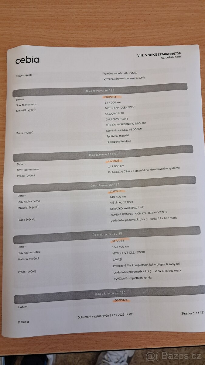 Toyota Yaris, 1.0i / Plný Servis Toyota - 19